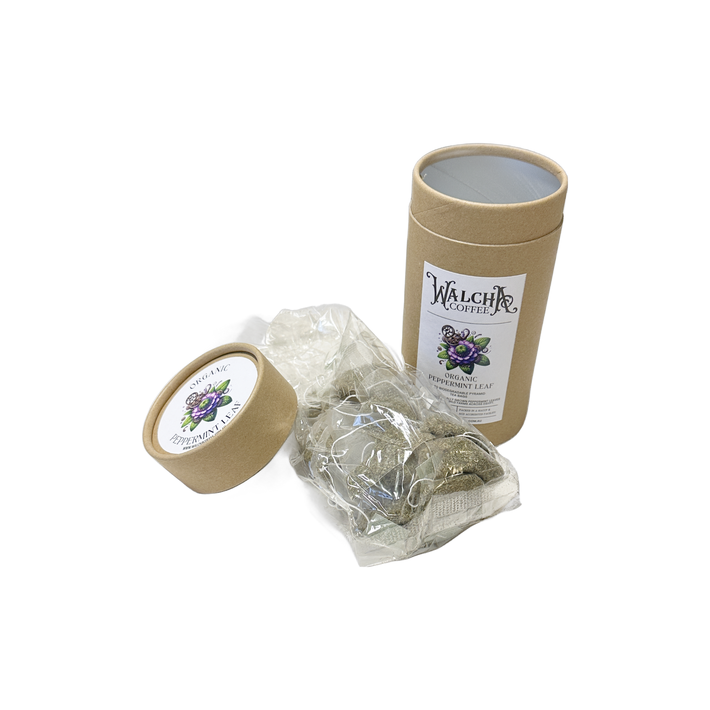 Organic Peppermint Leaf Sleeve