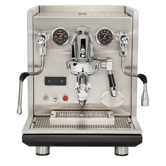 ECM Synchronika Edition No.1 AMG espresso machine – luxury dual boiler home coffee machine.