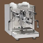 ECM Elektronika II Professional espresso machine with programmable dosing, quiet rotary pump, and automatic cleaning – available at Walcha Coffee.