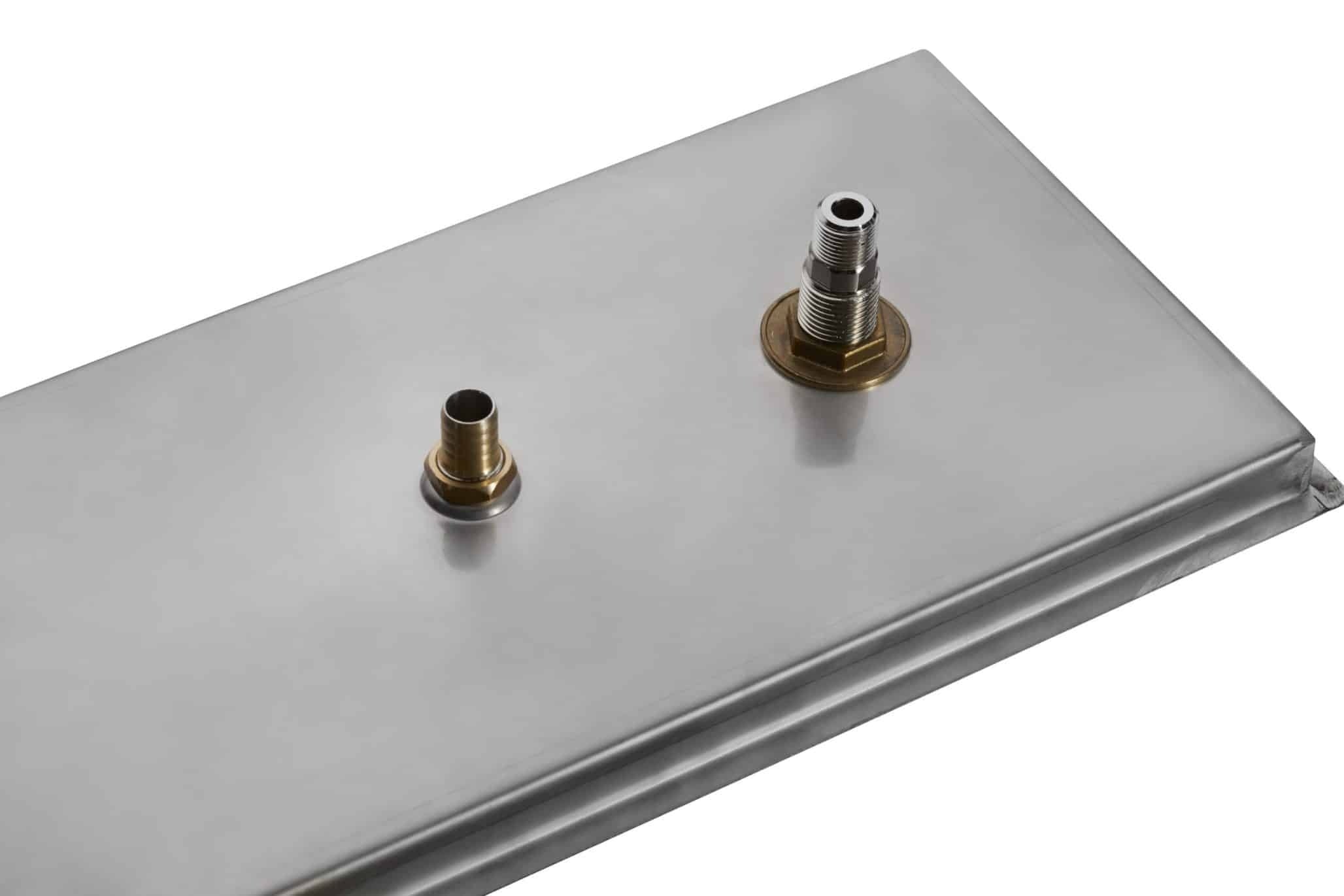 Pitcher Rinser Sink with Flange