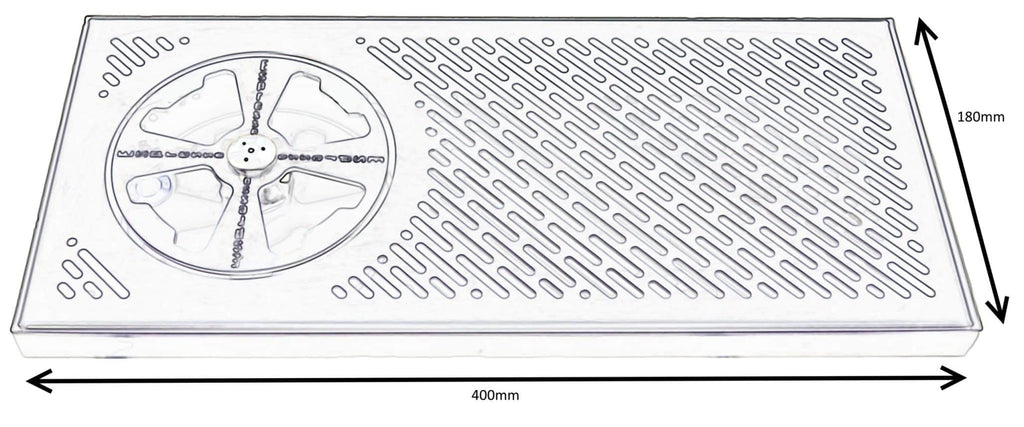 Pitcher Rinser Sink with Flange